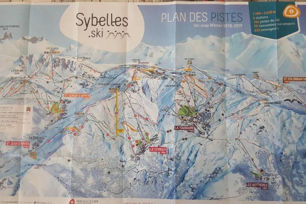 Studio Au Pied Des Pistes 4 Pers, Alpes ル・コルビエ エクステリア 写真